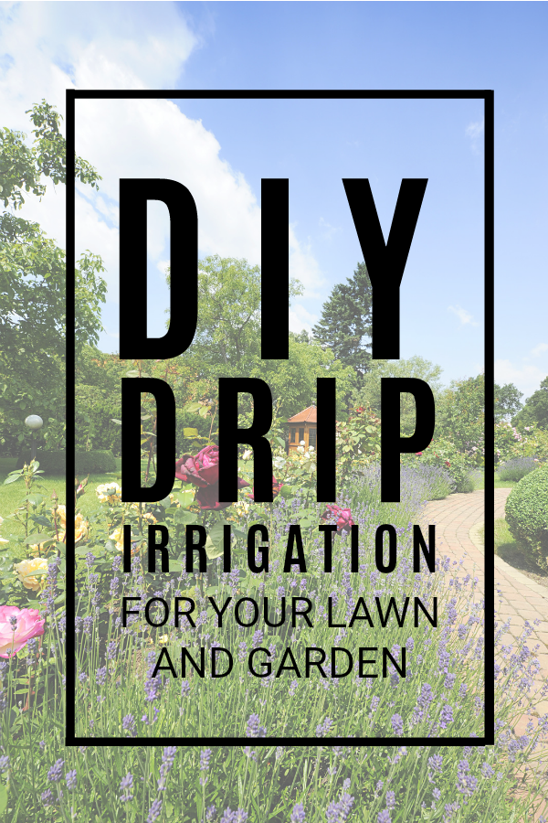DIY Drip Irrigation System for your lawn or garden -- Step-by-step instructions to build your own watering system for your garden or yard.