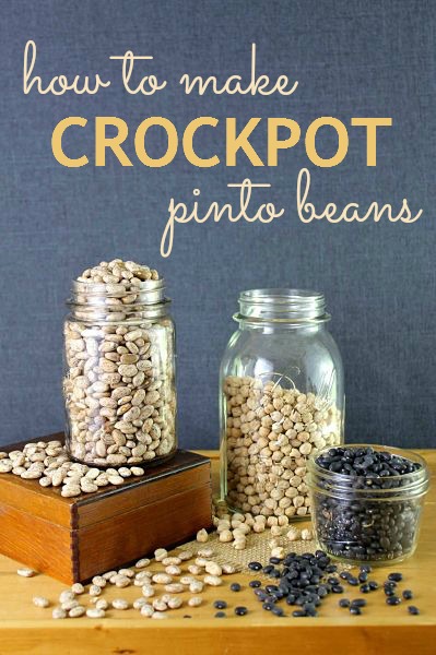 How to make pinto beans in the Crockpot