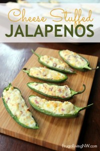 Cheese Stuffed Jalapenos recipe
