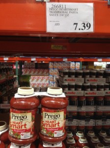 Costco Prego sauce price