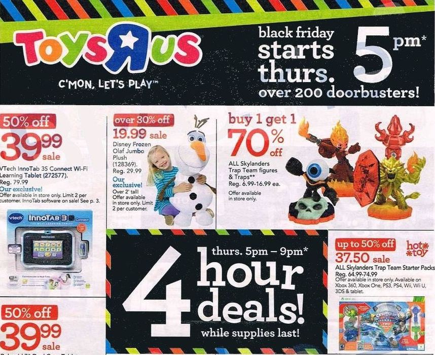 Toys R Us Black Friday Ad 2014 - Frugal Living NW - What Is Toys R Us Black Friday Sale