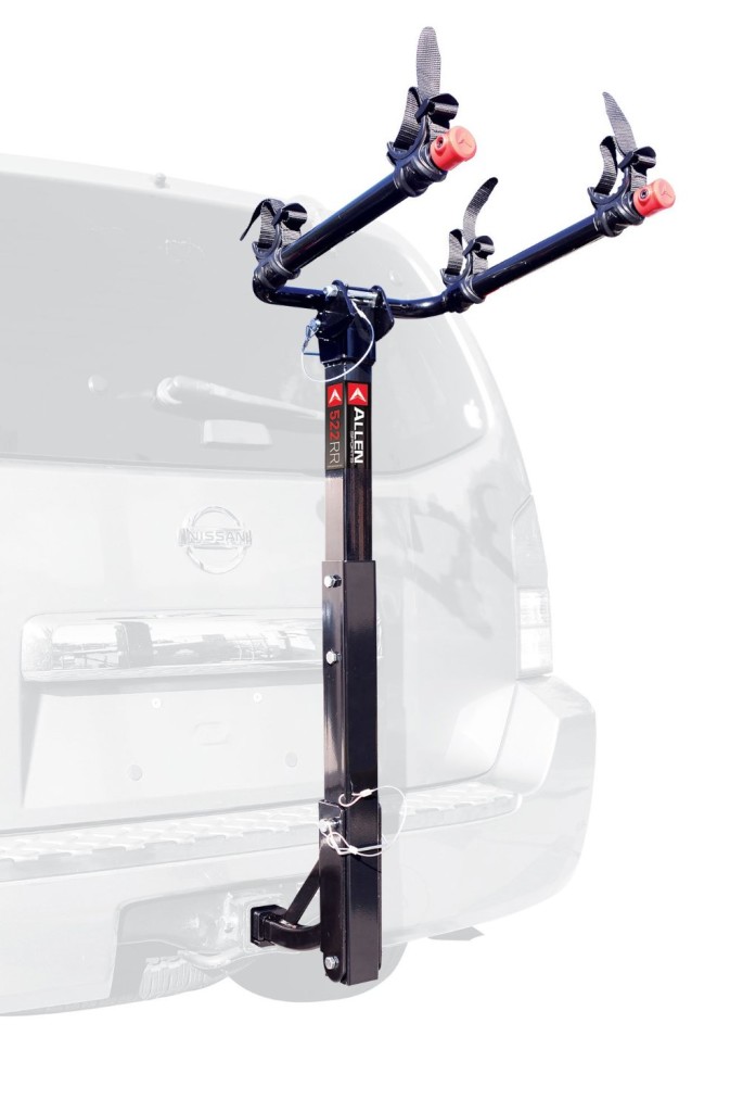 Allen Sports Deluxe 2Bike Hitch Mount Rack with 12 Inch Receiver