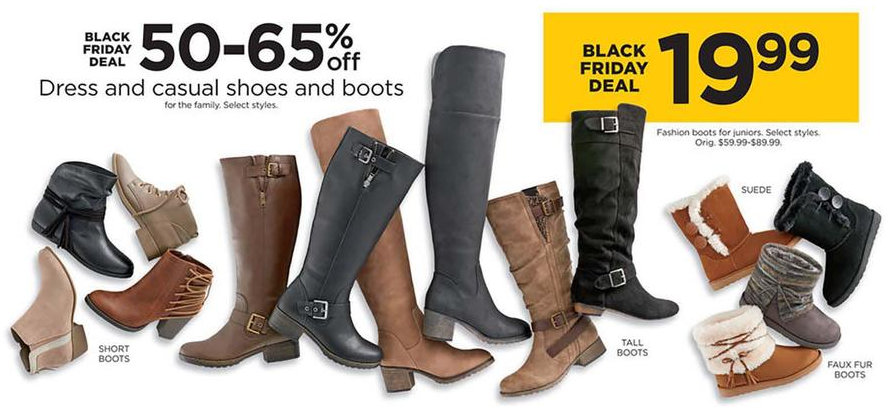 kohls womens boot sale
