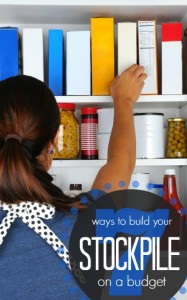 7 ways to build your stockpile on a budget