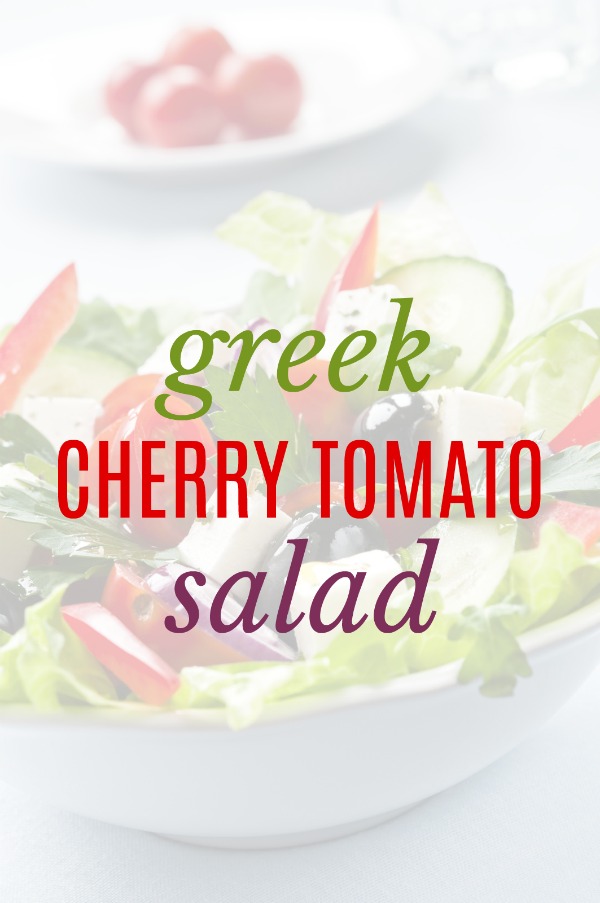 Greek Cherry Tomato Salad recipe