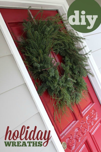 DIY Holiday Wreaths: Simple step-by-step instructions on how to make a wreath at home!