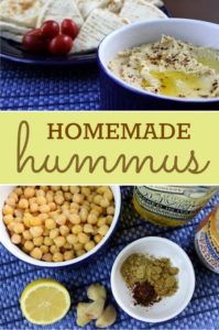 How to Make Homemade Hummus: Easy recipe to make hummus from dried garbanzo beans!