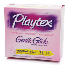 playtex gentle glide tampons
