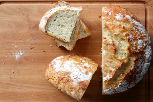 Simple No-knead bread recipe