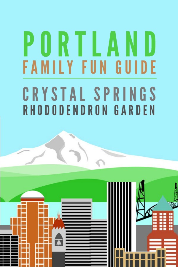  Portland Family Fun Guide -- Everything you need to know to enjoy the Crystal Springs Rhododendron Garden in SE Portland, Oregon!