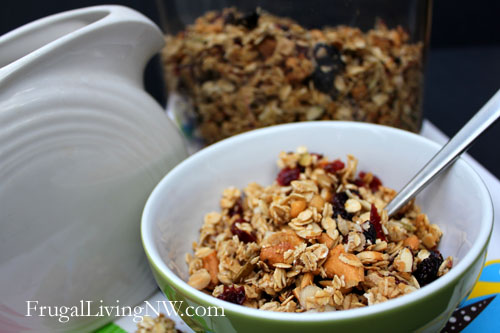 How to make homemade Maple Cluster Granola