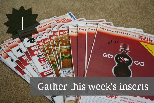 Gather this week's inserts