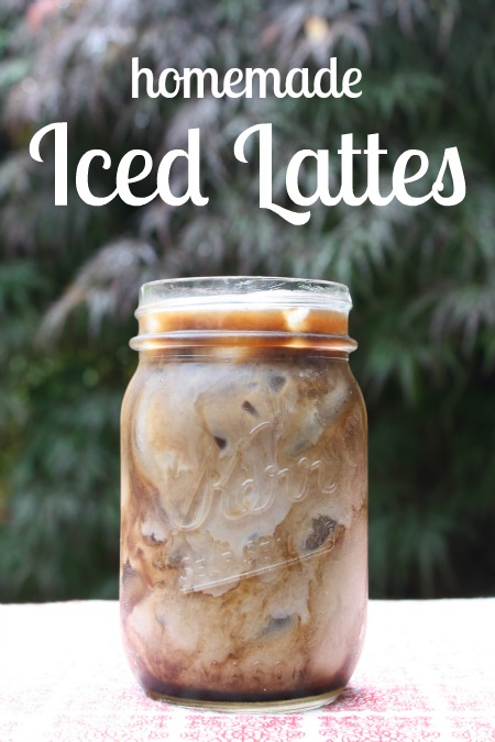 Homemade Iced Lattes and Mochas