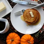 pumpkin pancakes maple syrup