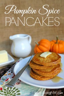 pumpkin spice pancakes