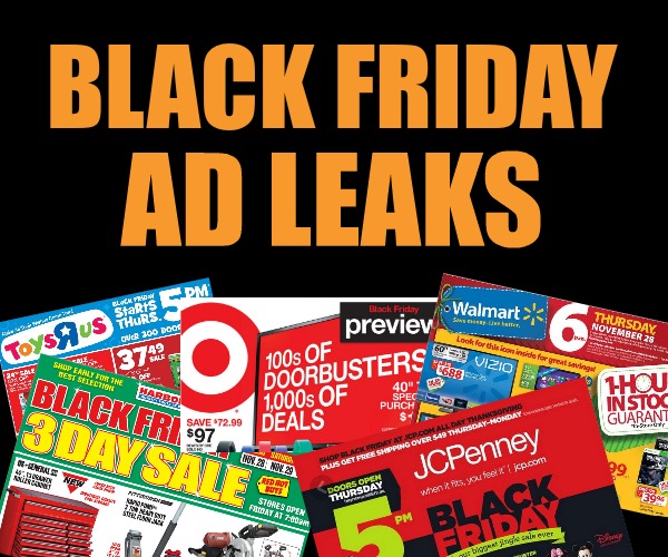Black Friday Ads -- All the Black Friday Ads that have been leaked so far. Updated daily!