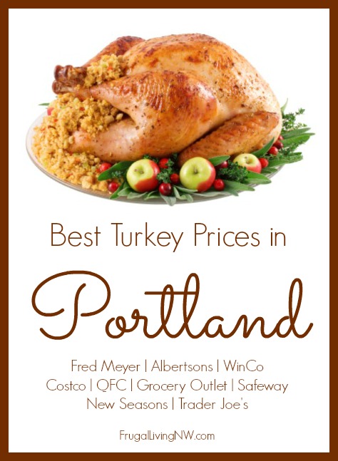 Best turkey prices in Portland, Oregon and surrounding areas