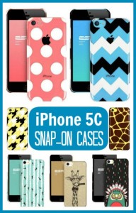 iPhone 5C Snap-On Cases in tons of different designs