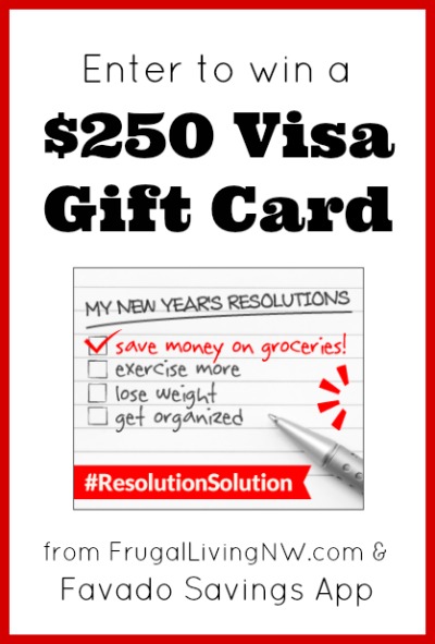 $250 Visa Gift Card Giveaway
