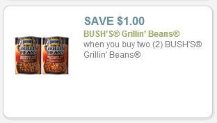 Bush's grillin beans coupon