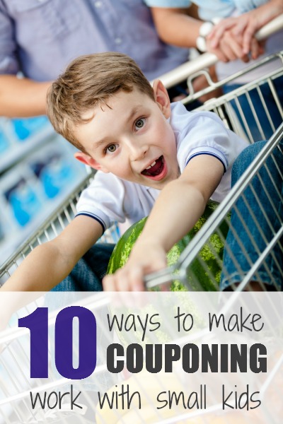 10 ways to make couponing work with small kids
