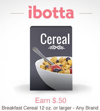 Ibotta Cereal offer