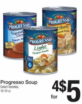 Progresso soup coupon