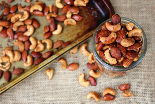 How to make sweet & spicy roasted nuts