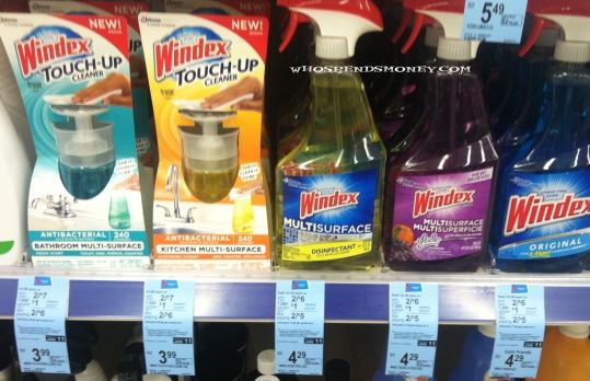 Windex cleaner deal at Walgreens