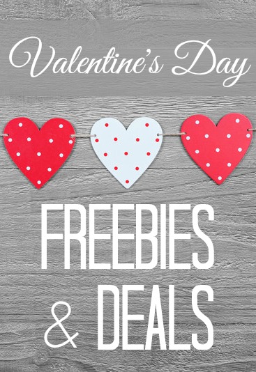 Valentine's Day Freebies & Deals (updated daily!)