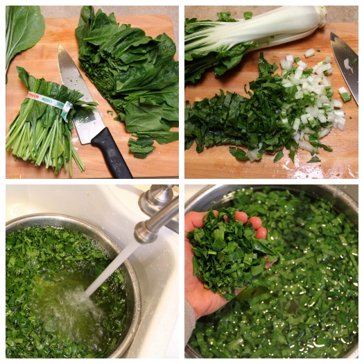 How to wash leafy greens