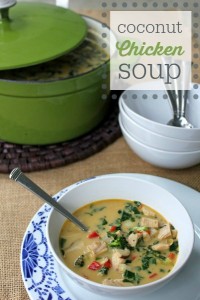 Healthy Coconut Chicken Soup recipe