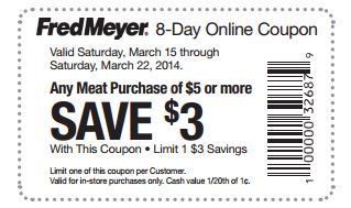 Fred Meyer meat coupon
