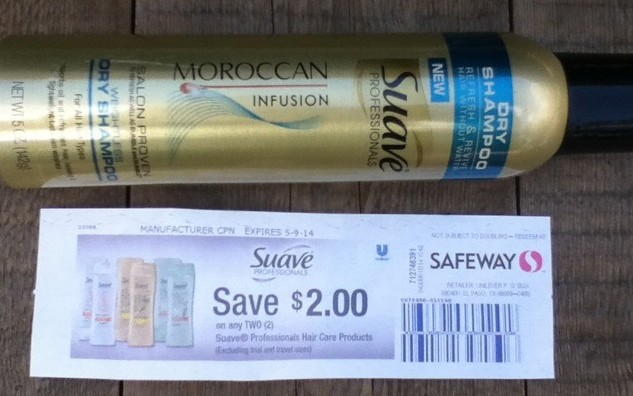 Suave-dry-shampoo-coupon-safeway-free