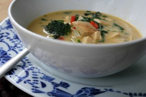 Simple Coconut Chicken Soup recipe