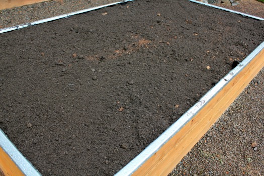 Gardening with raised beds
