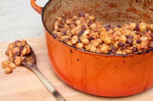 Homemade Maple and Bacon Baked Beans