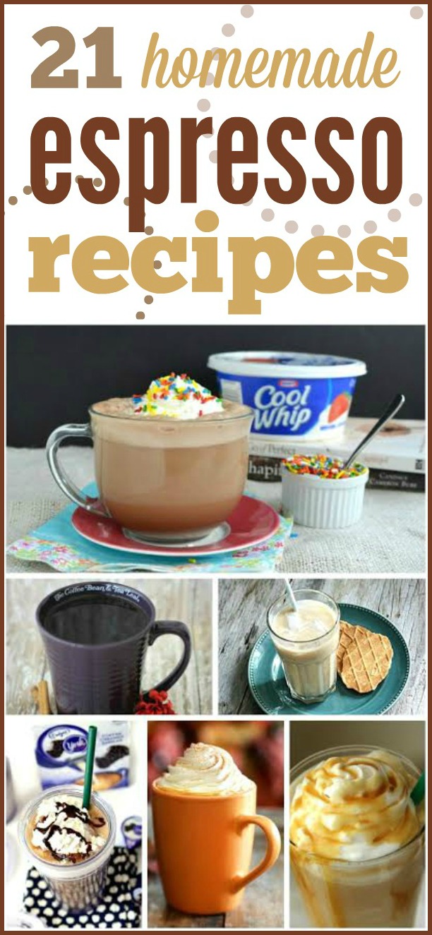 21 Homemade Espresso Recipes (hot and iced) - Frugal Living NW