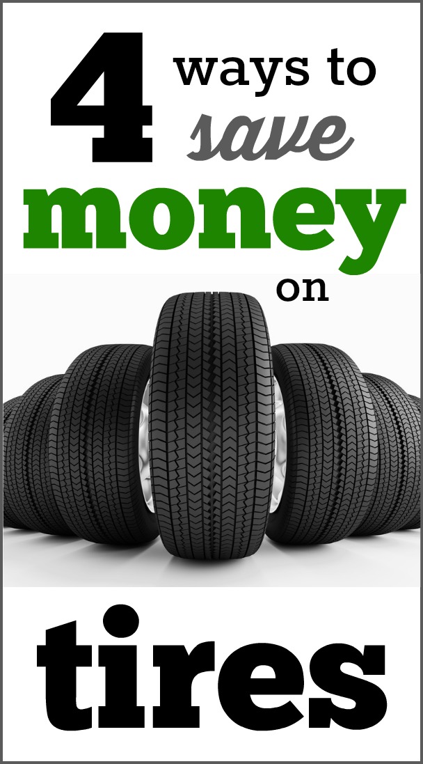 5 ways to save money on tires -- great tips on how to properly maintain your current tires and save when you have to buy new ones!