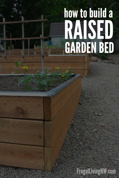 How to build a raised garden bed -- Step-by-step instructions