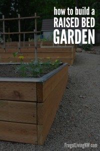 How to build a raised bed garden -- Includes step-by-step instructions!