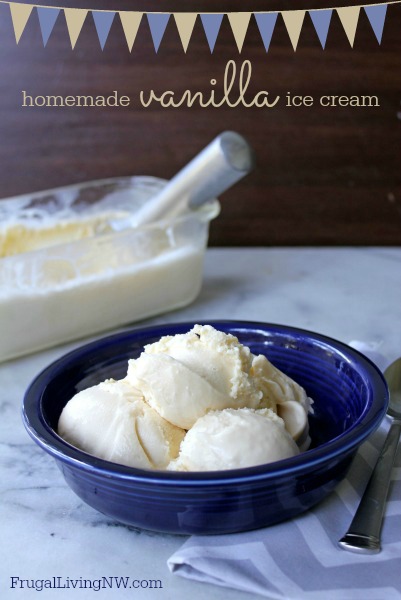 Homemade Vanilla Ice Cream recipe: You're just 5 ingredients away from the most delicious ice cream ever!