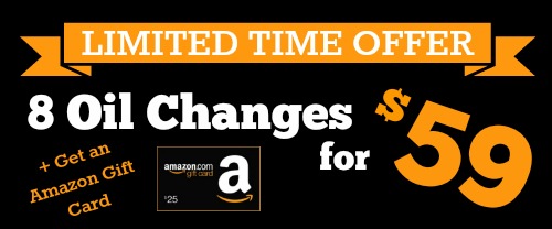 Get 8 oil changes + $10 Amazon Gift Card for $59 (9 Portland Metro