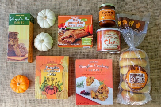 Trader Joe's pumpkin products