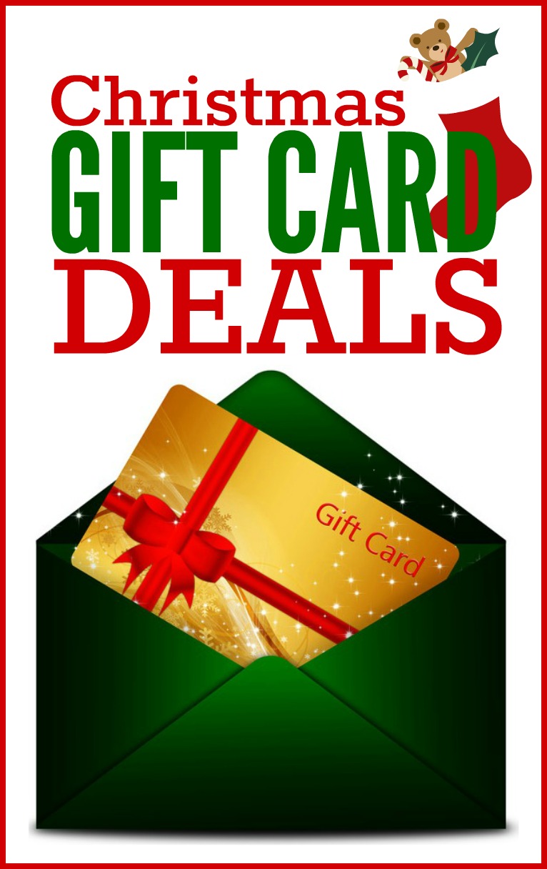 Christmas Gift Card Deals -- A huge list of national and local gift card offers from restaurants and retail stores. Updated regularly!