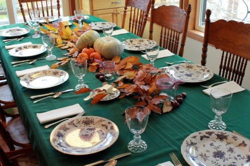 Nontraditional Thanksgiving dinner menu
