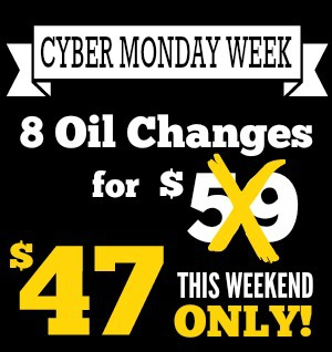 cyber-monday-oil-change-card-sale