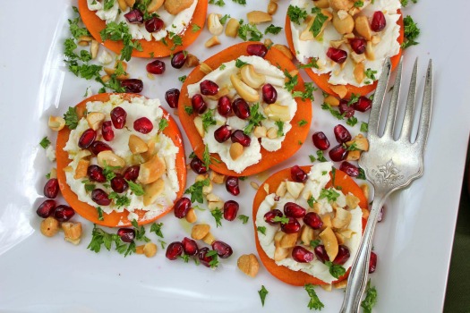 easy persimmon appetizer