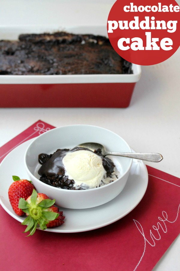 Chocolate Pudding Cake -- A sinch to make and sure to impress all your guests!