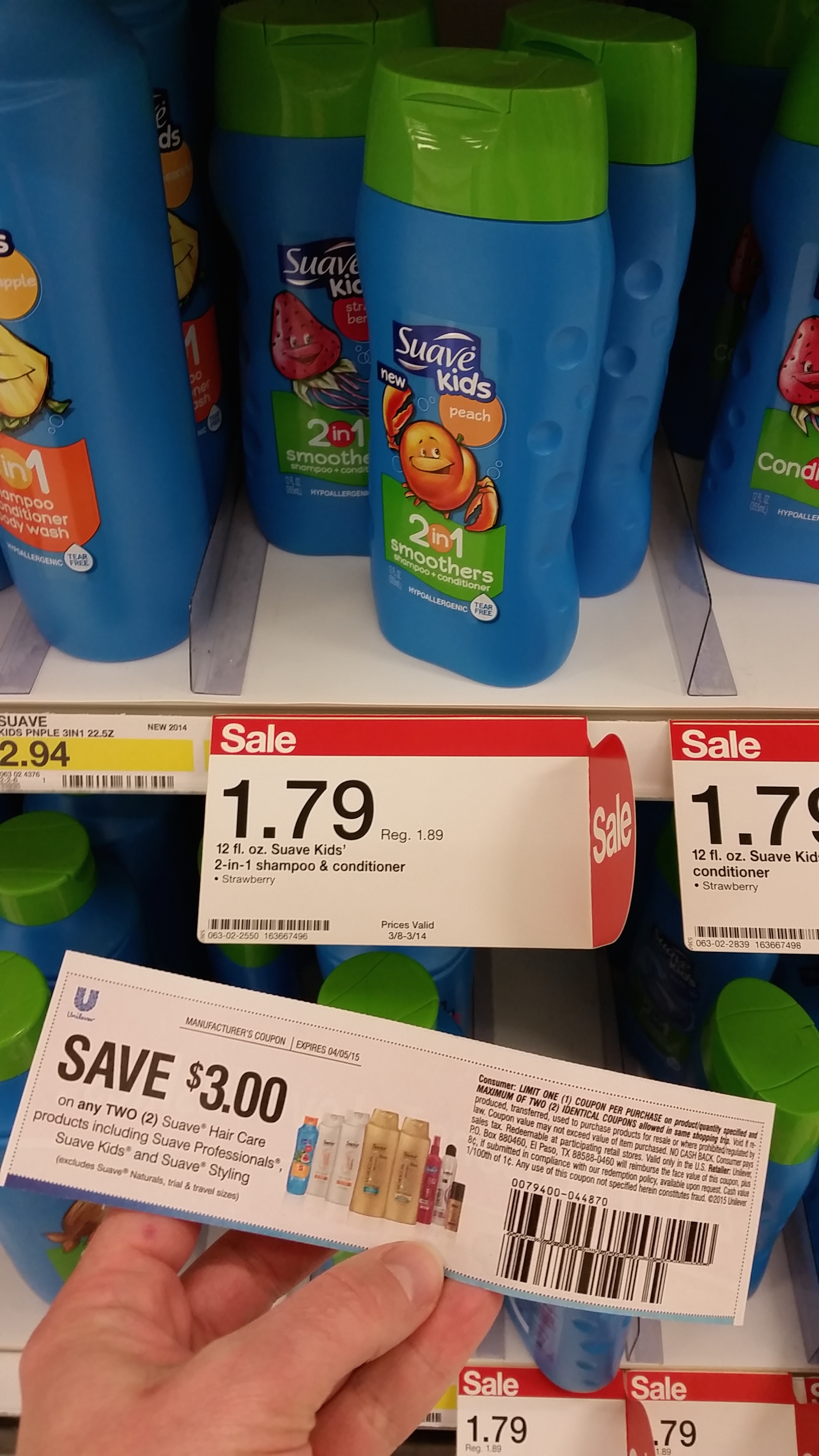 Target Suave Kids 2 In 1 Shampoo